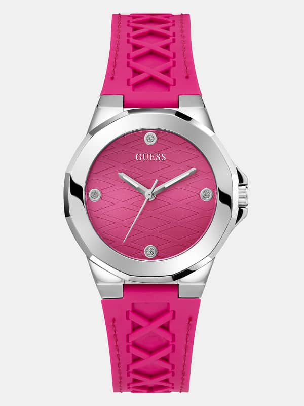 Guess Analogue Watch With Corset Detail