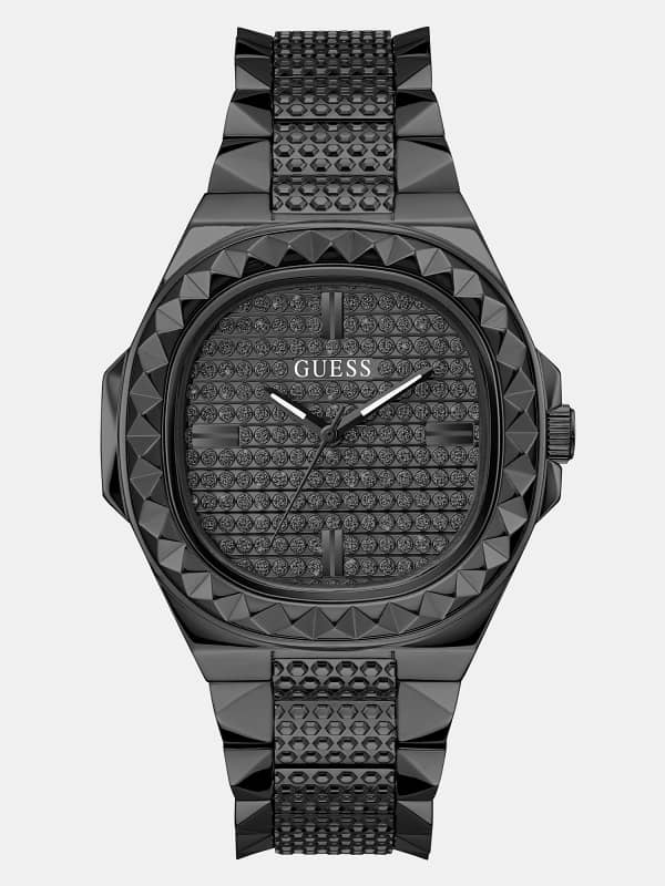 GUESS Analoog Horloge Met Studs