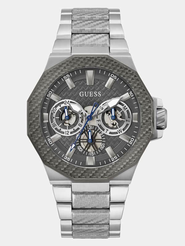 Guess Stainless Steel Multi-Function Watch