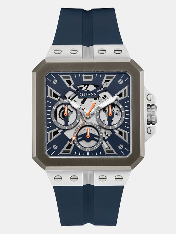 GUESS Montre Multifonction En Silicone