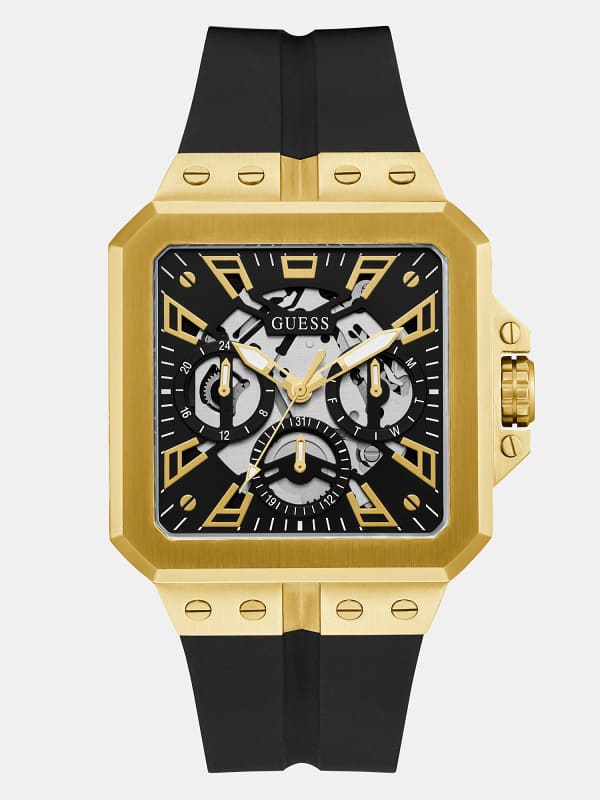 GUESS Montre Multifonction En Silicone