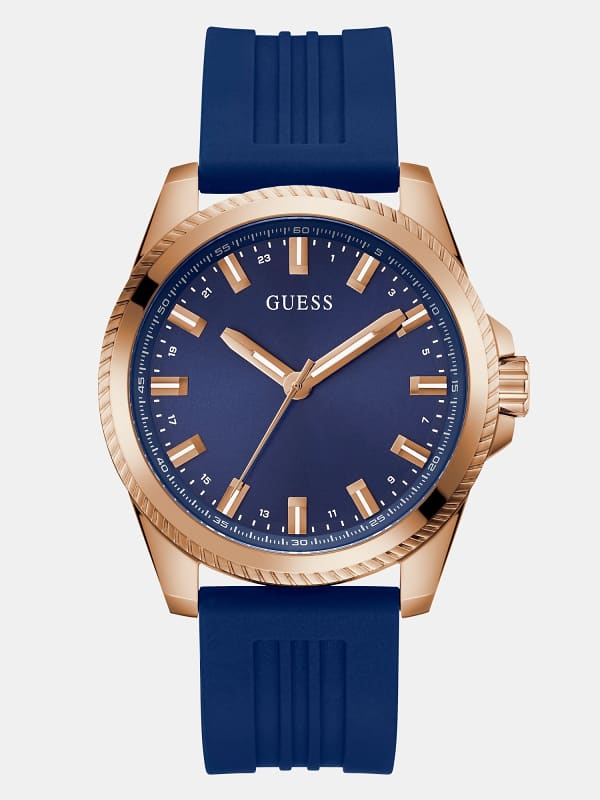 Guess Silicone Analogue Watch