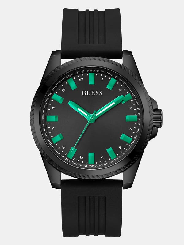 Guess Silicone Analogue Watch