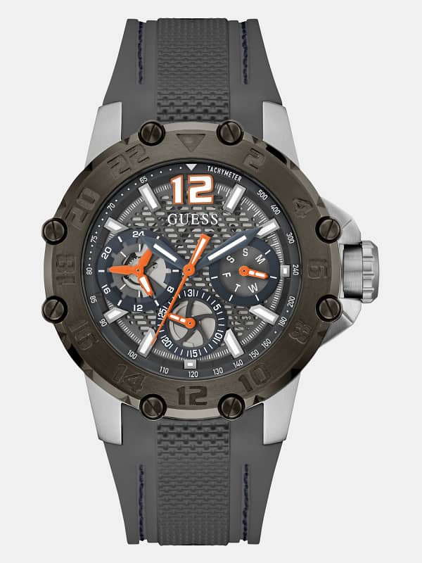 Guess Silicone Multi-Function Watch