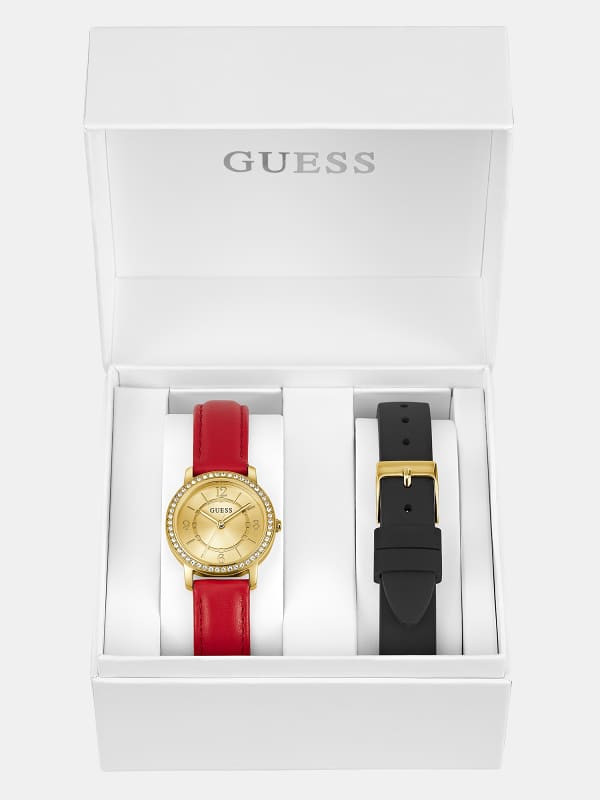 GUESS Analog-Armbanduhr Mit Austauschbarem Armband