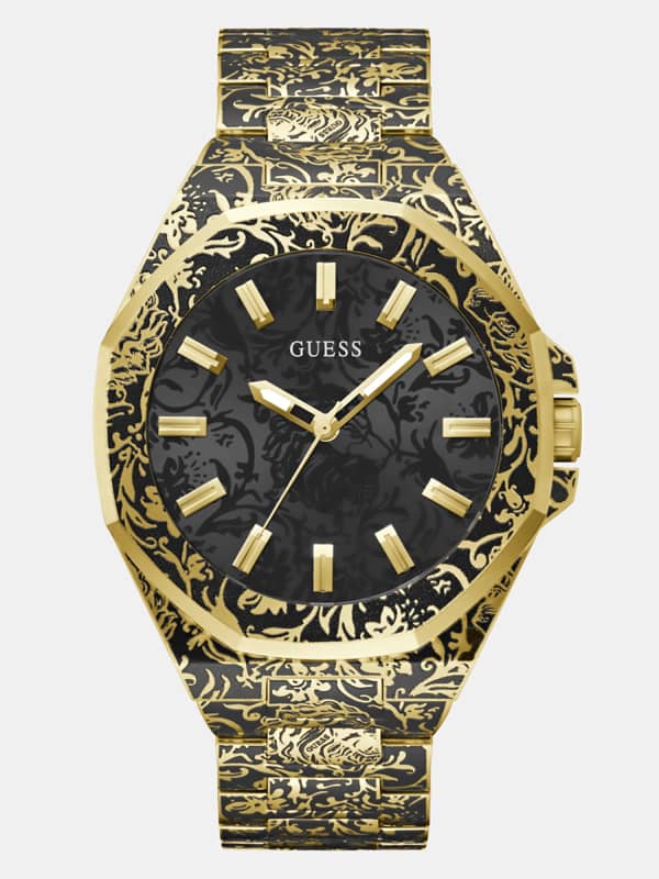 Guess Stainless Steel Analogue Watch