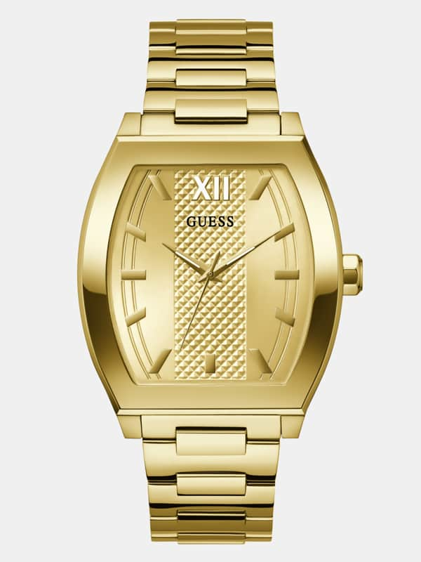 GUESS Montre Analogique En Acier Inoxydable