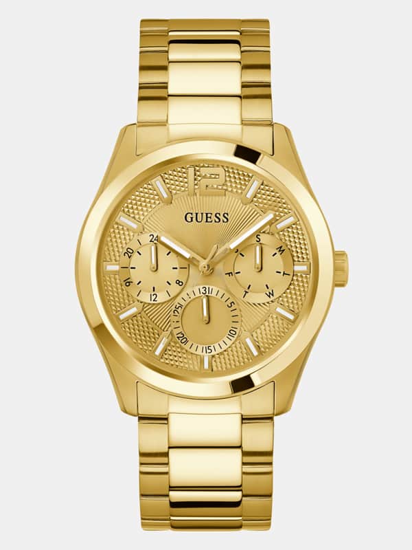 Guess Stainless Steel Multi-Function Watch