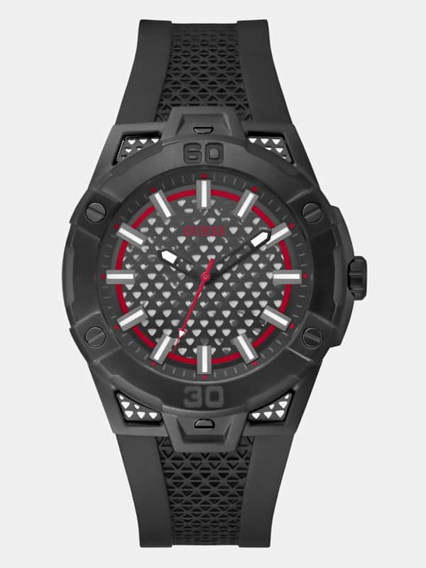 GUESS Montre Analogique En Silicone