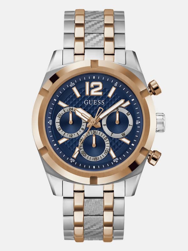 Guess Stainless Steel Multi-Function Watch