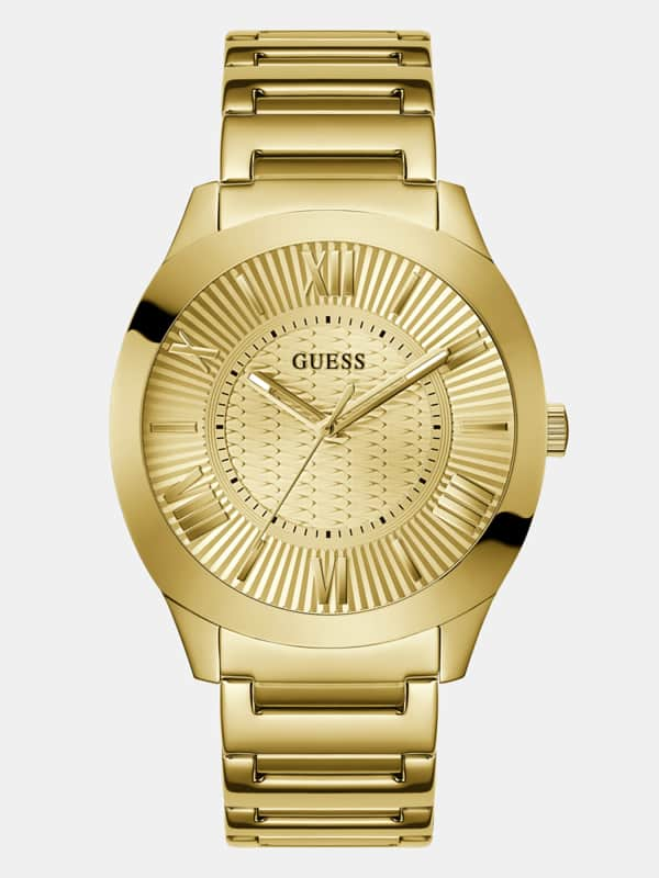 Guess Stainless Steel Analogue Watch