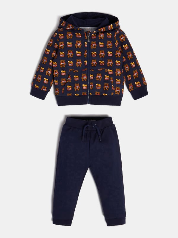 Guess Kids Hoodie Sweatshirt And Pant Set