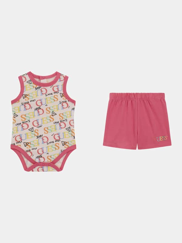 Guess Kids Body And Shorts Set