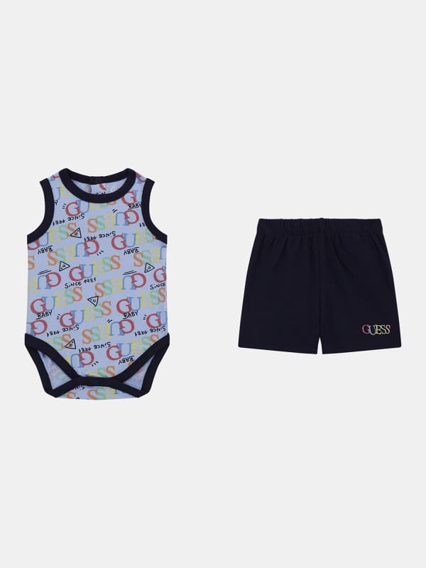 Guess Kids Body And Shorts Set