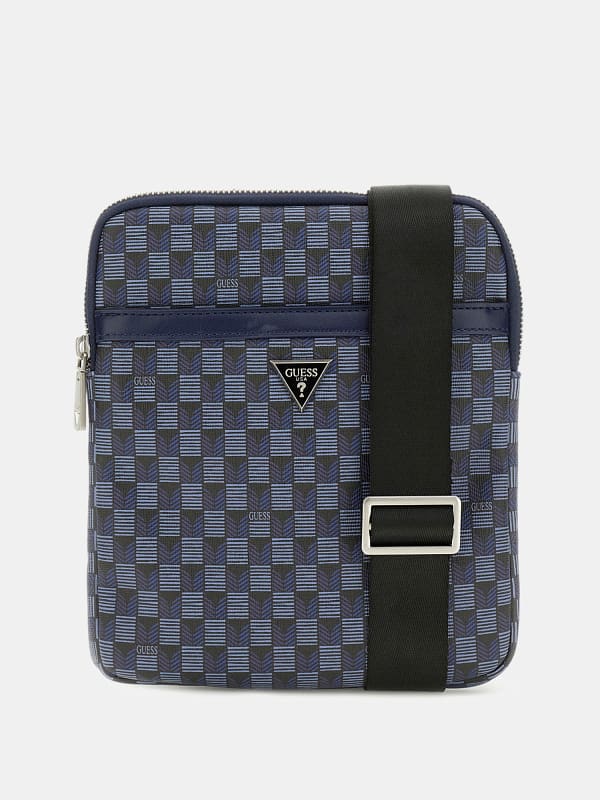 GUESS Jet Set Crossbody Geometrische Print