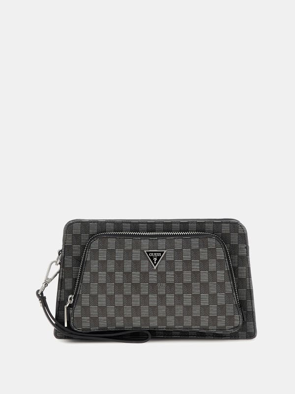 GUESS Jet Set Crossbody Geometrische Print