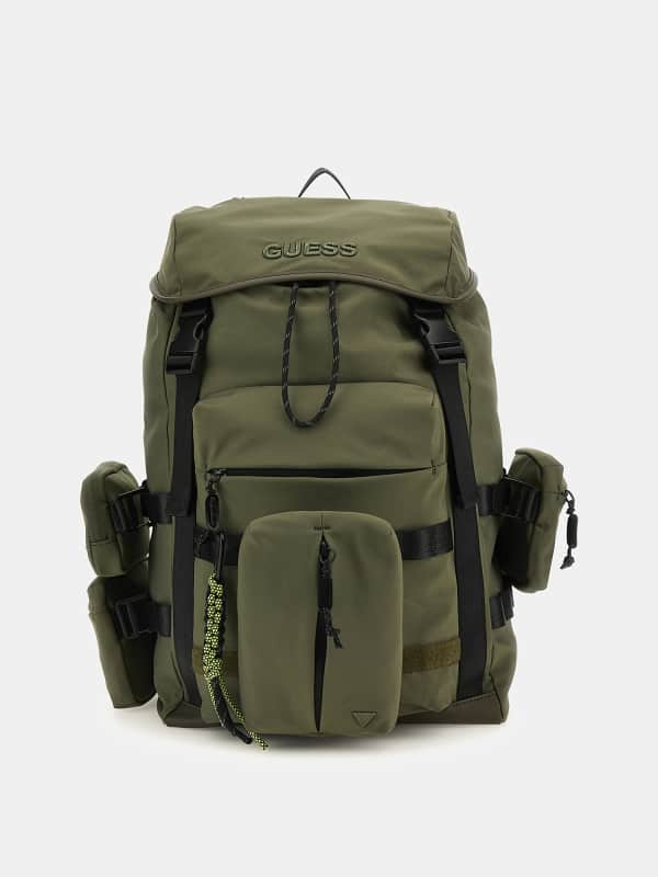 GUESS Multifunktionaler Rucksack Nylon Eco