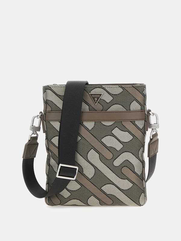 Guess Roma G-Chain Logo Crossbody Bag