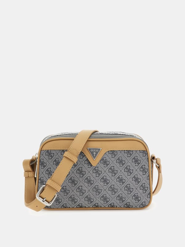 GUESS Umhängetasche Vezzola Jacquard 4G-Logo