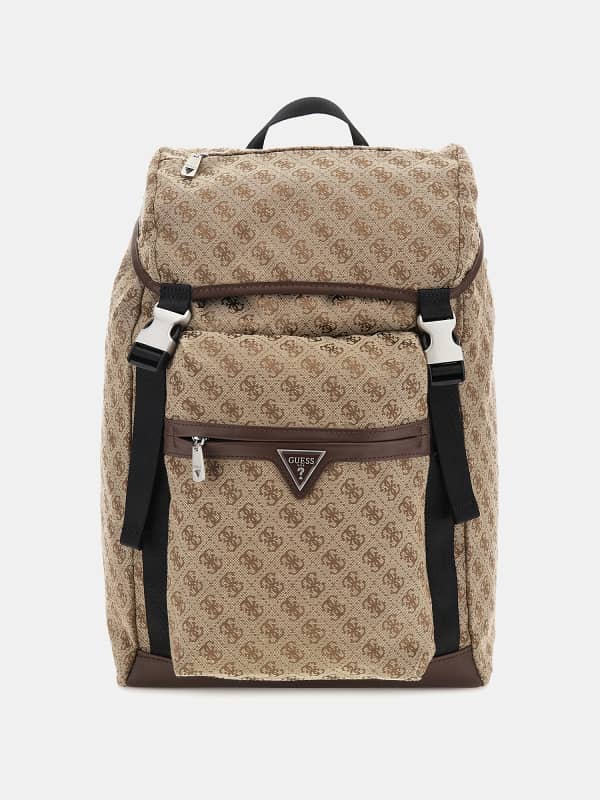 GUESS Rucksack Vezzola Jacquard 4G-Logo