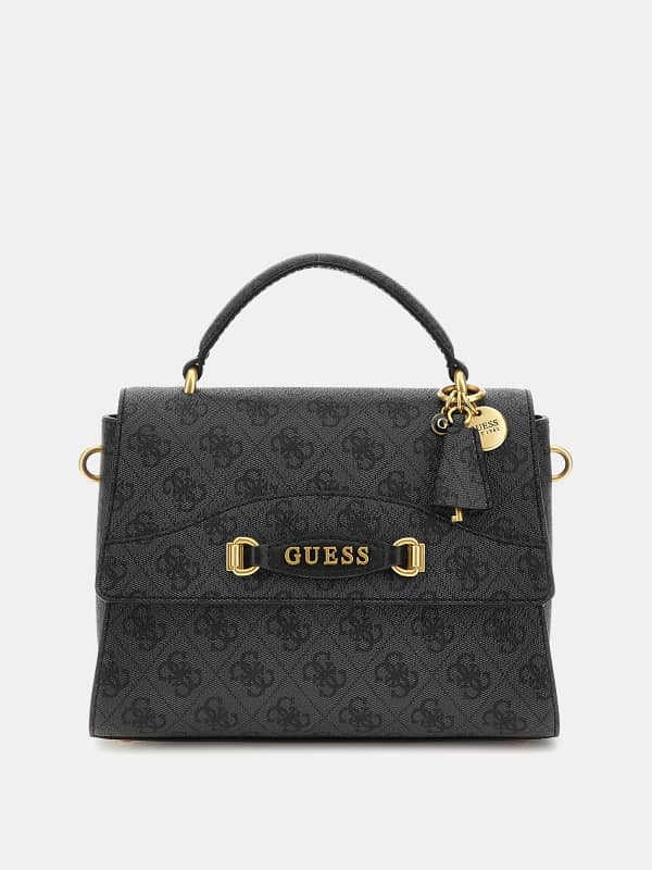 GUESS Borsa A Mano Emera Logo 4G