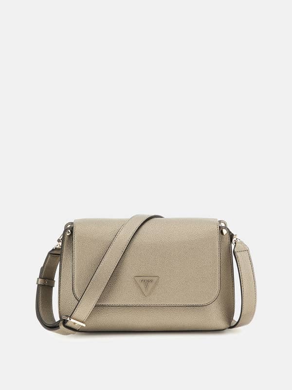 Guess Meridian Triangle Logo Crossbody