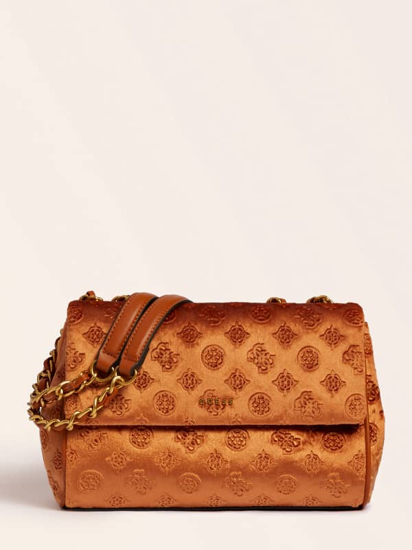 GUESS Sac A Bandouliere Kimi Velours