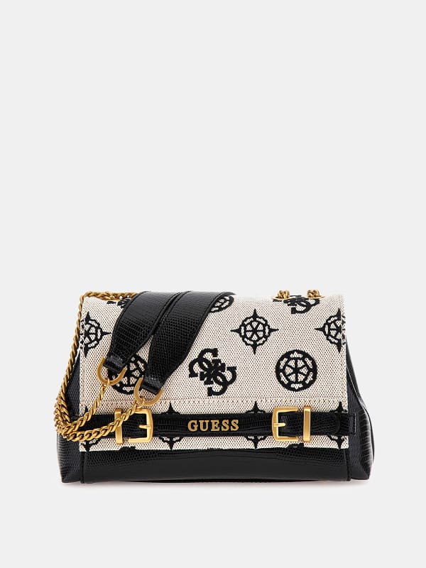 GUESS Bandolera Sestri Con Logotipo 4G Peony