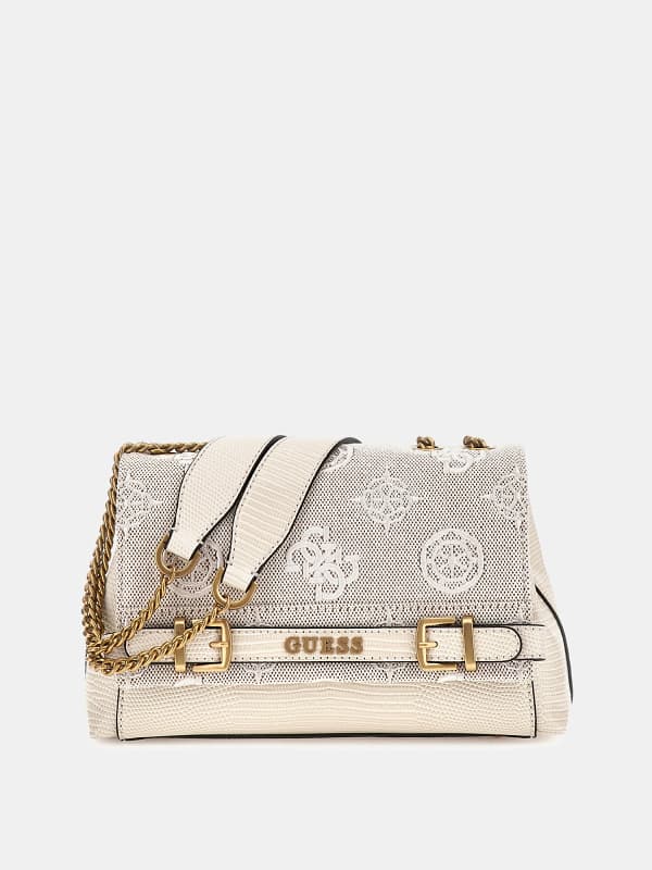 GUESS Bandolera Sestri Con Logotipo 4G Peony