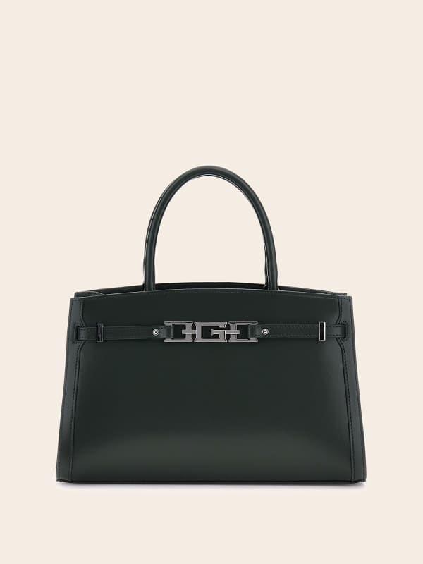 Guess Cristina Genuine Leather Handbag