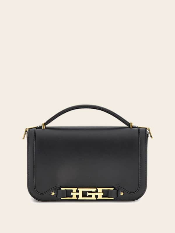 GUESS Mini-Crossbody Cristina Echt Leer