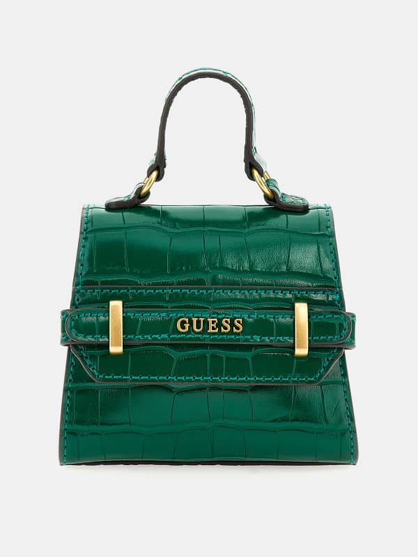 GUESS Sestri Mini Handtas Krokoprint