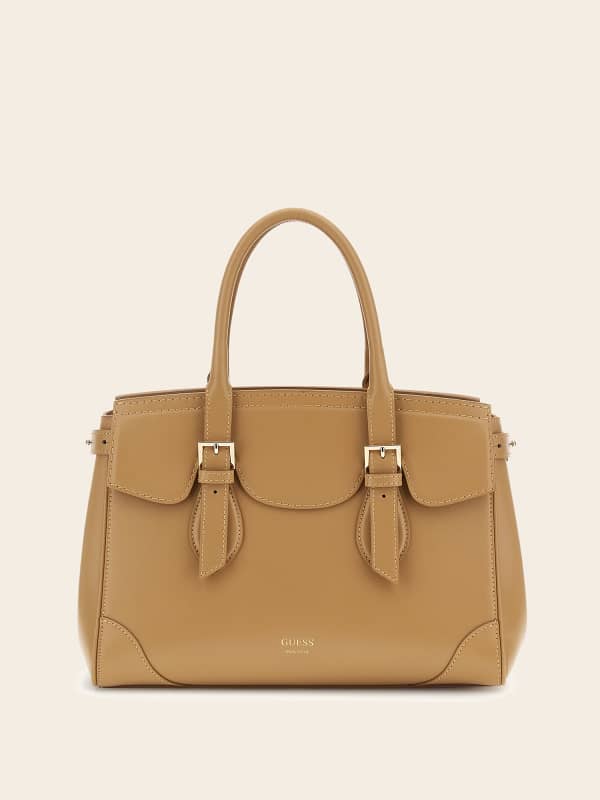 Guess Diana Genuine Leather Handbag