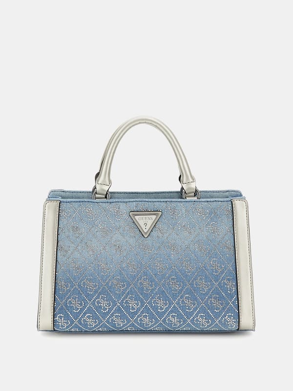 GUESS Henkeltasche Dili 4G-Logo Strass