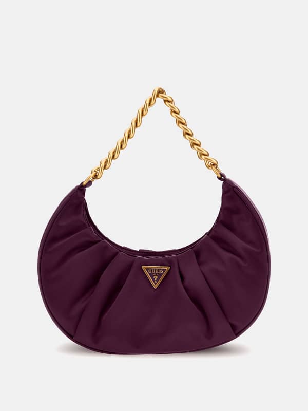 Guess Tori Satin Shoulder Bag