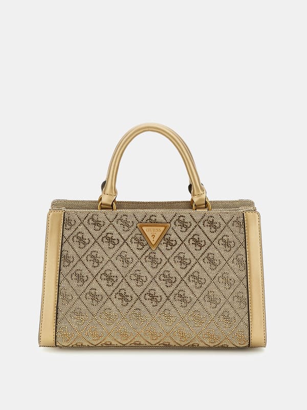 GUESS Henkeltasche Dili 4G-Logo Strass