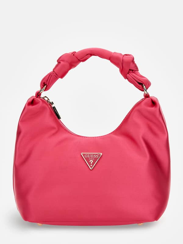 GUESS Mini-Henkeltasche Velina Satin