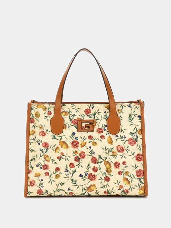 GUESS Bolso De Mano Silvana Con Estampado Floral