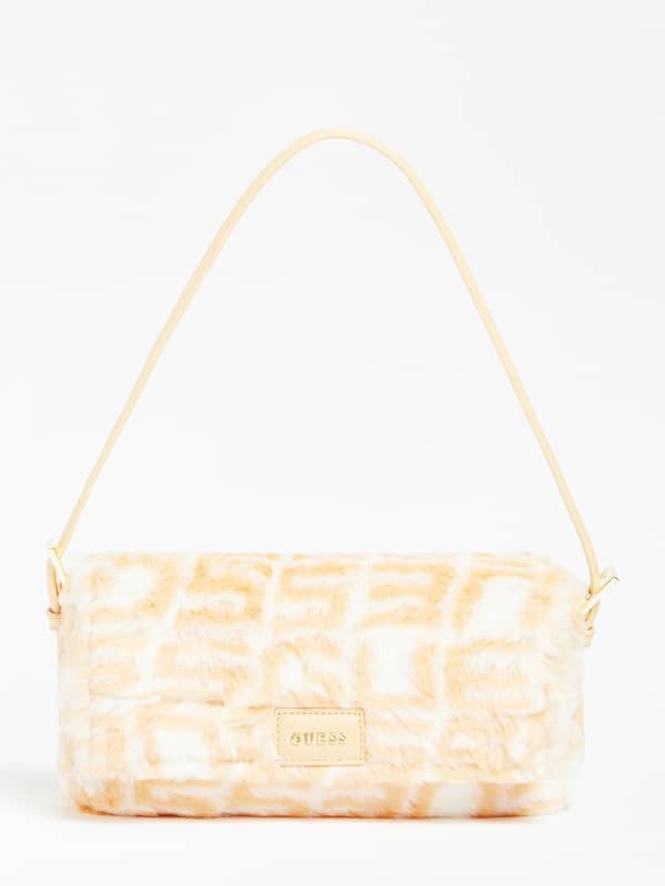 Guess Fura Faux Fur Shoulder Bag