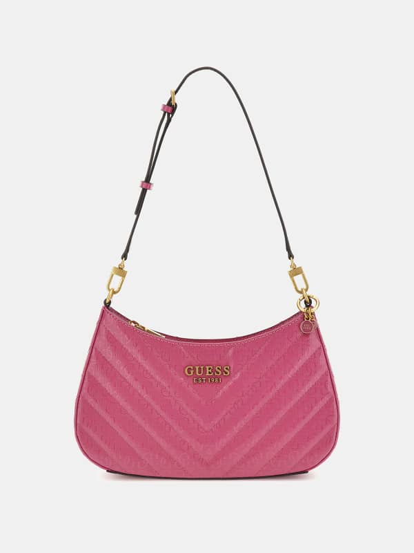 Guess Jania 4G Logo Shoulder Bag