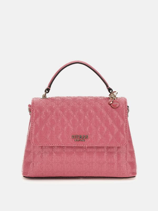 Guess Yarmilla All-Over Logo Handbag