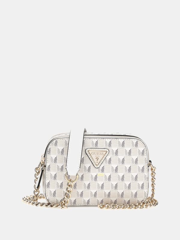 Guess Vikky Geometric Crossbody