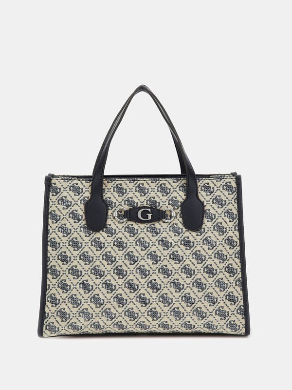 GUESS Schultertasche Izzy 4G-Logo