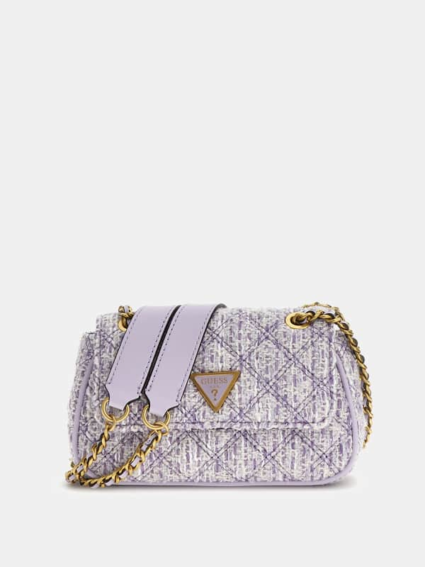 Guess Giully Tweed Crossbody