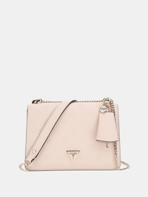 Guess Jena 4G Peony Logo Shoulder Bag