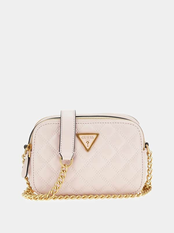 GUESS Mini-Crossbody Giully Doorgestikt