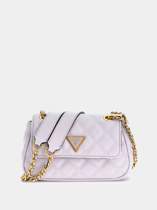 Guess Giully Quilted Mini Crossbody Bag