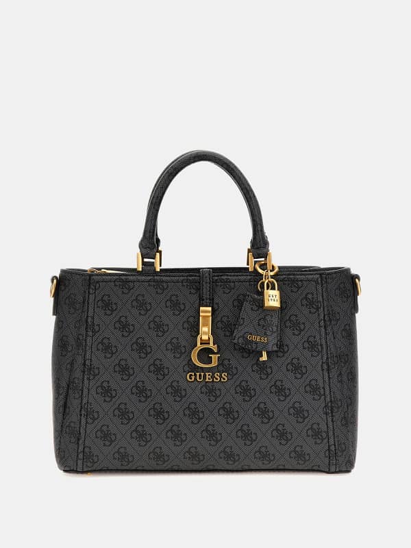 GUESS Borsa A Mano G James Logo 4G Peony