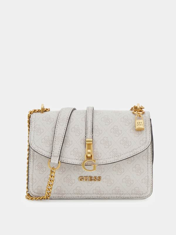 GUESS Sac À Bandoulière G James Logo 4G Pivoine