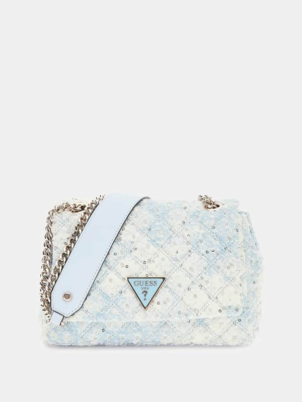 Guess Rianee Sequinned Mini Crossbody Bag